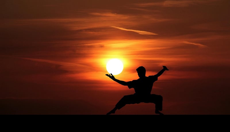 Tai Chi Fan Practice